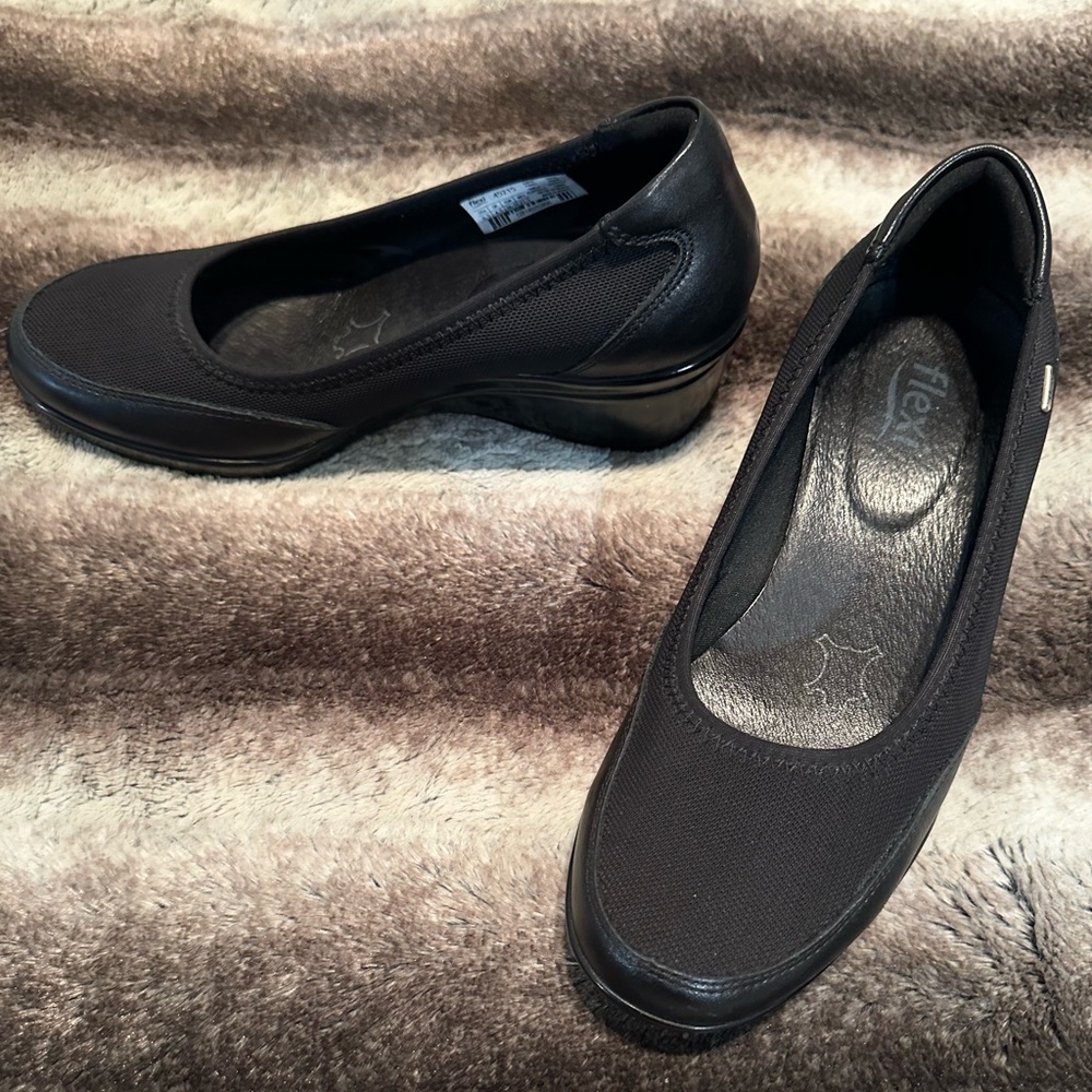 Flexi Comfortable Wedge - Black - image 2